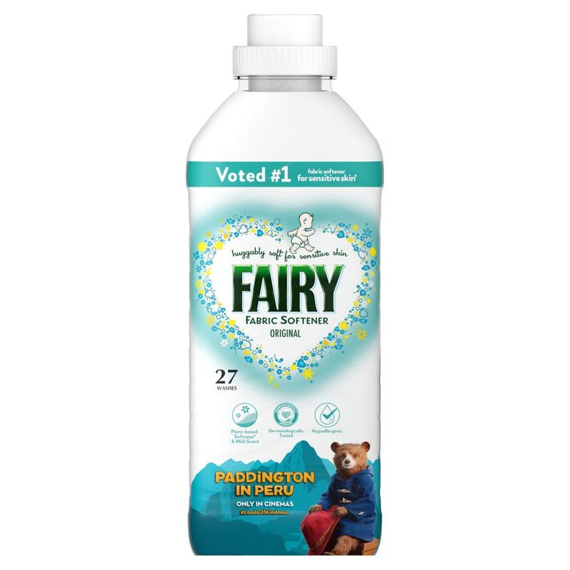 Fairy Original Fabric Conditioner,  27 Washes, 891ml