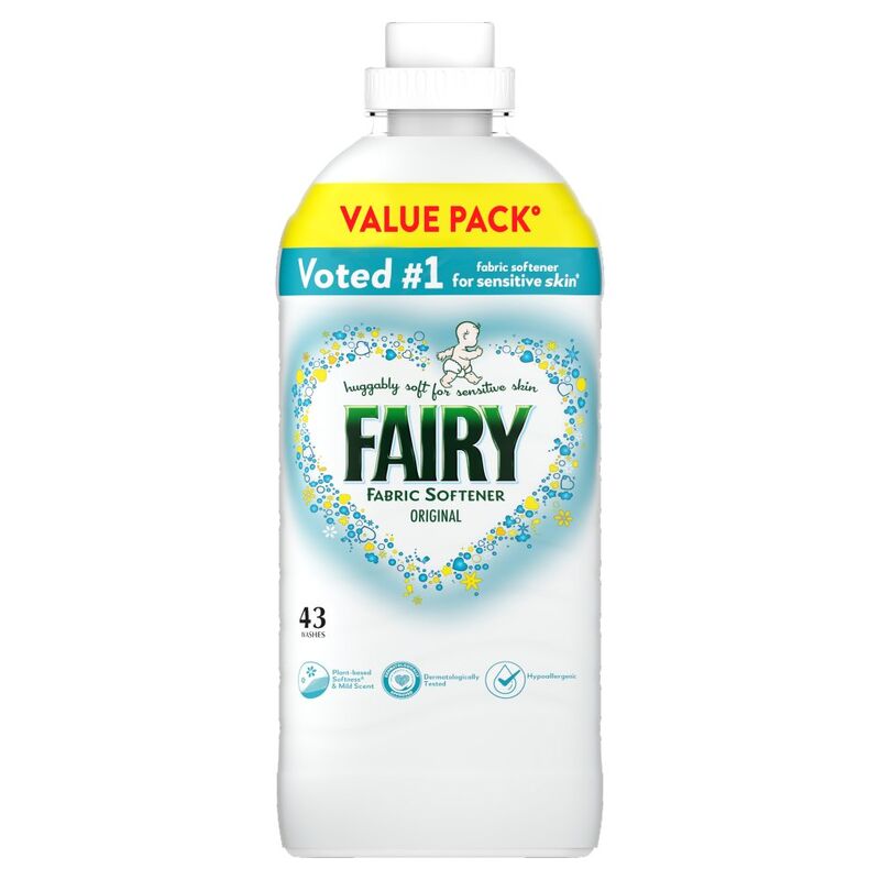 Fairy Original Fabric Conditioner,  43 Washes, 1.419l