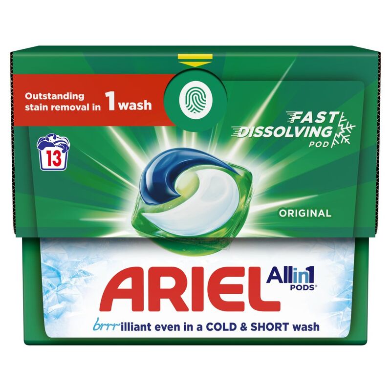 Ariel All-in-1 PODS®, Washing Liquid Capsules 13 Washes