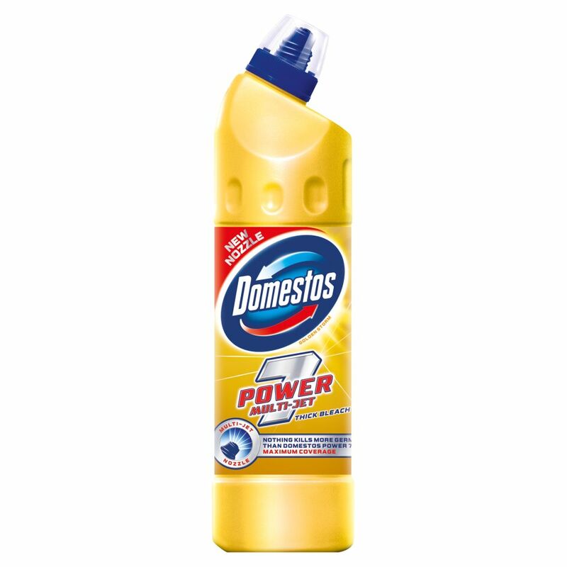 Domestos Power 7 Bleach Golden Storm 750ml