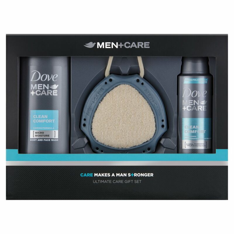Dove Men+Care Ultimate Care Gift Set with Shower Tool Dove Men+Care Ultimate Care Gift Set with Shower Tool