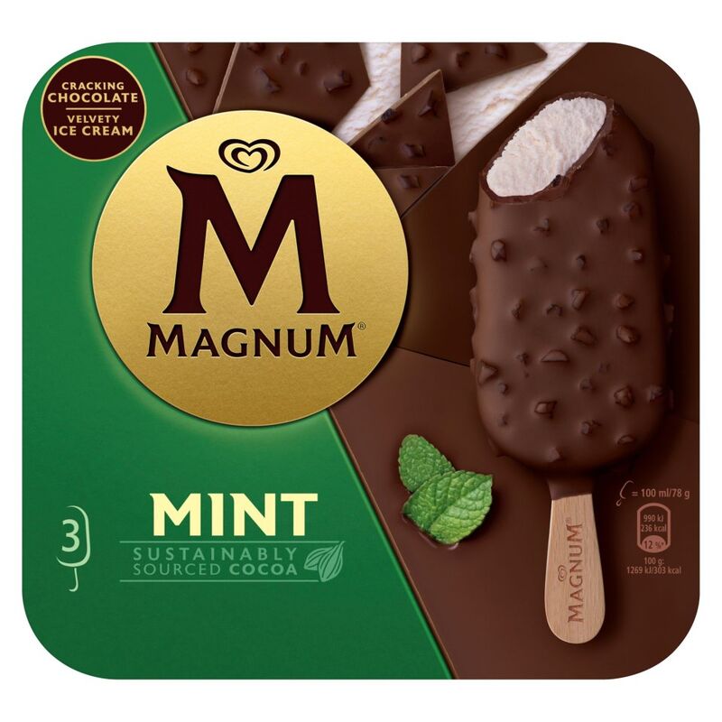 Magnum  Ice Cream Sticks Mint 3x 100 ml 