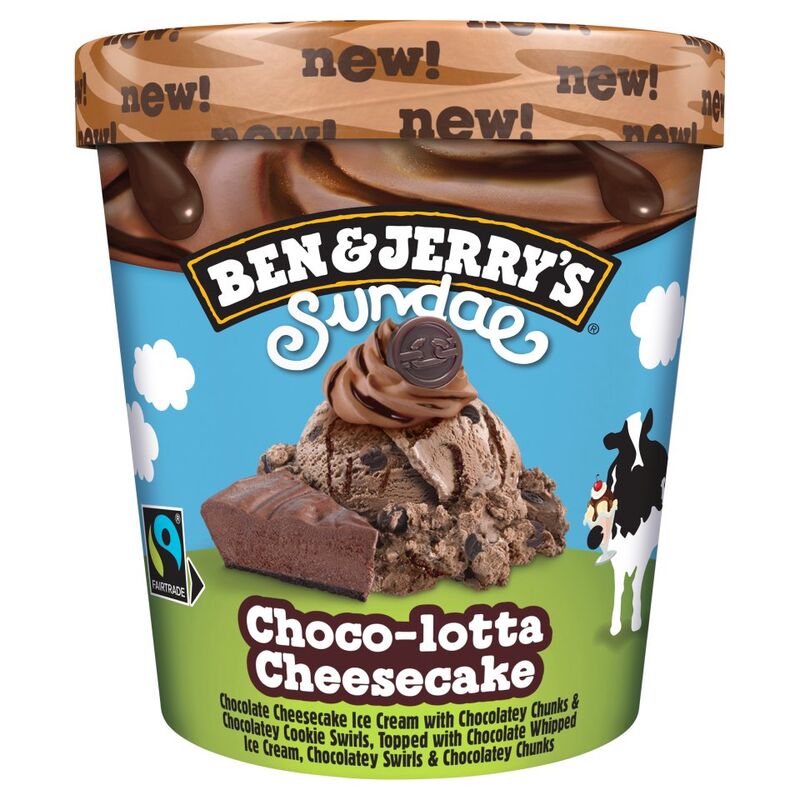 Ben & Jerry's Sundae Choco-Lotta Cheesecake 427ml