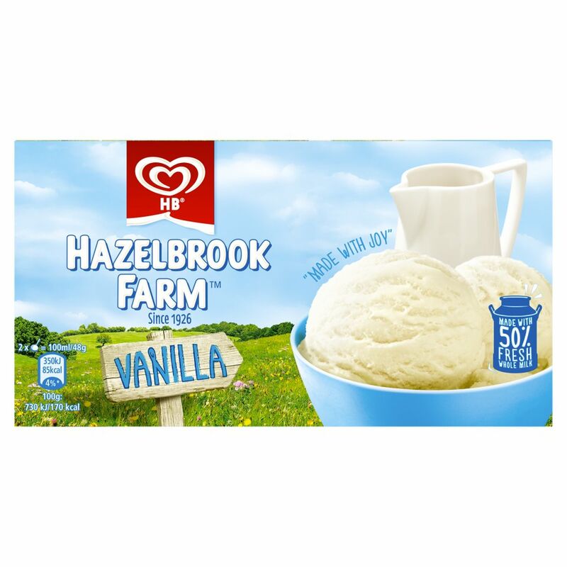 Hazelbrook Farm Vanilla Ice Cream Dessert 568ml