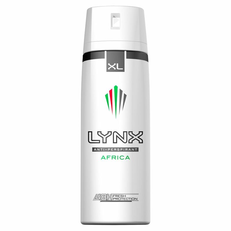 Lynx Anti Perspirant Africa 200ml Centra