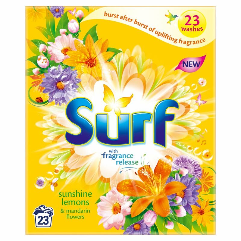 Surf Sunshine Lemons Washing Powder 23 Wash 1.61kg Surf Sunshine Lemons Washing Powder 23 Wash 1.61kg