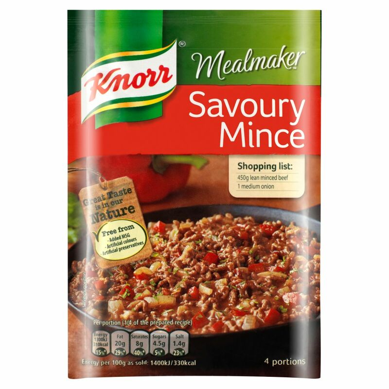 Knorr Mealmaker Savoury Mince Recipe Mix 46g