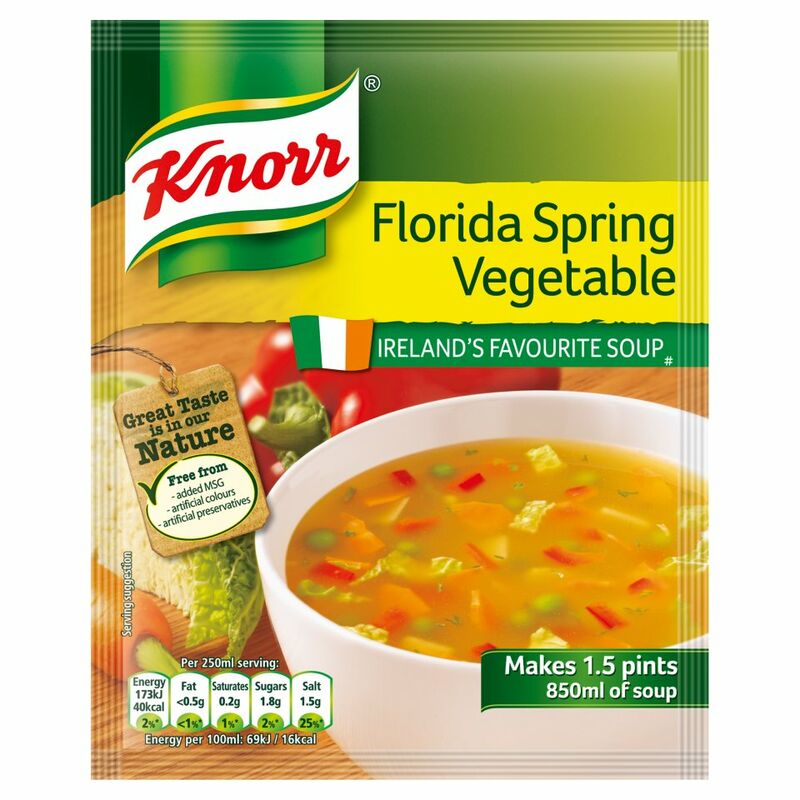 Knorr Soup Sach Florida Spring Veg 14x1.5pt Knorr Soup Sach Florida Spring Veg 14x1.5pt