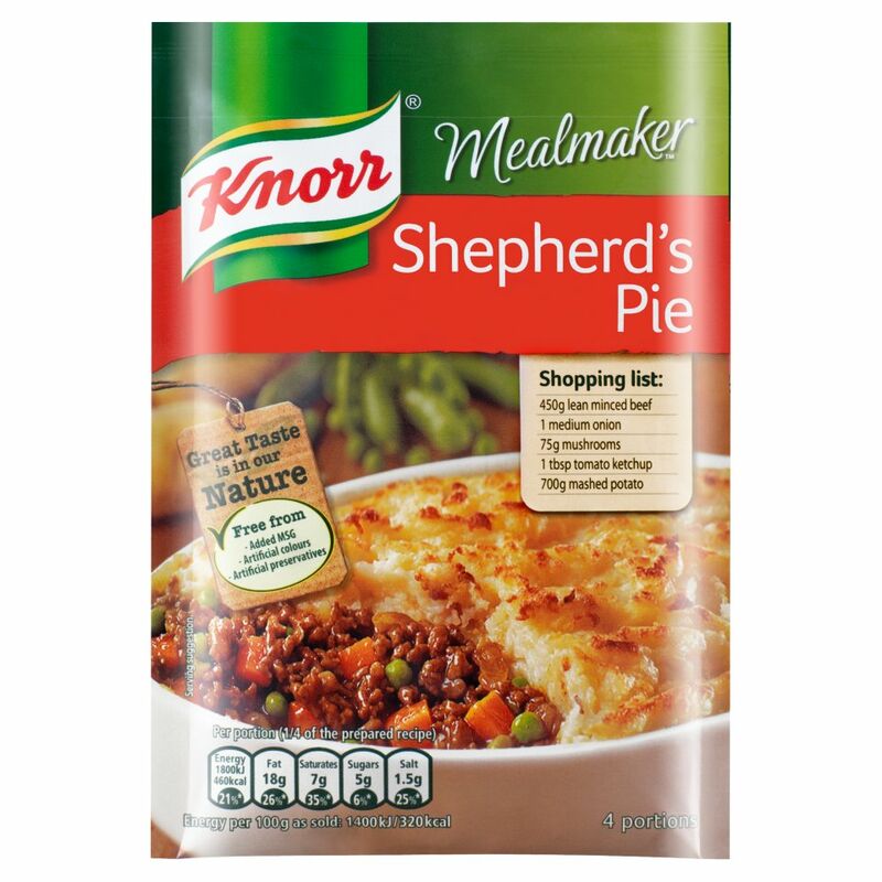 Knorr Mealmaker Shepherd's Pie Recipe Mix 42g