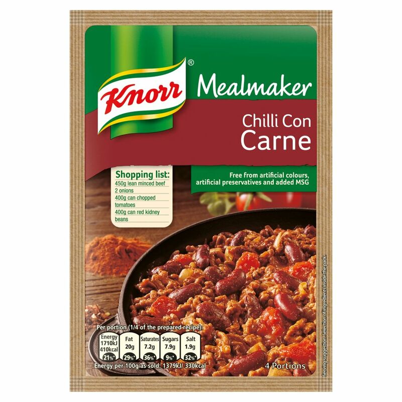 Knorr Mealmaker Chilli Con Carne 50g