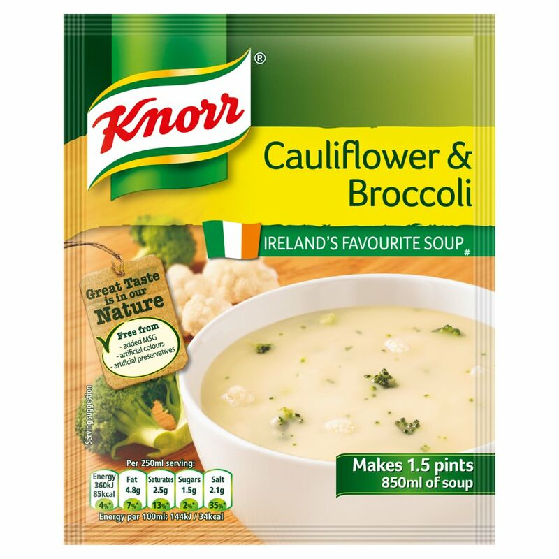 Knorr Soup Sach Caulifl Broccol 14x1.5pt