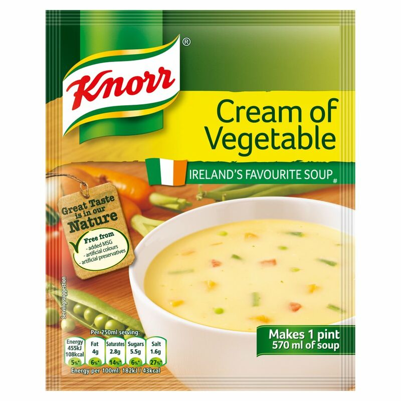 Knorr Soup Sach Cream Vegetable 14x1pt Knorr Soup Sach Cream Vegetable 14x1pt