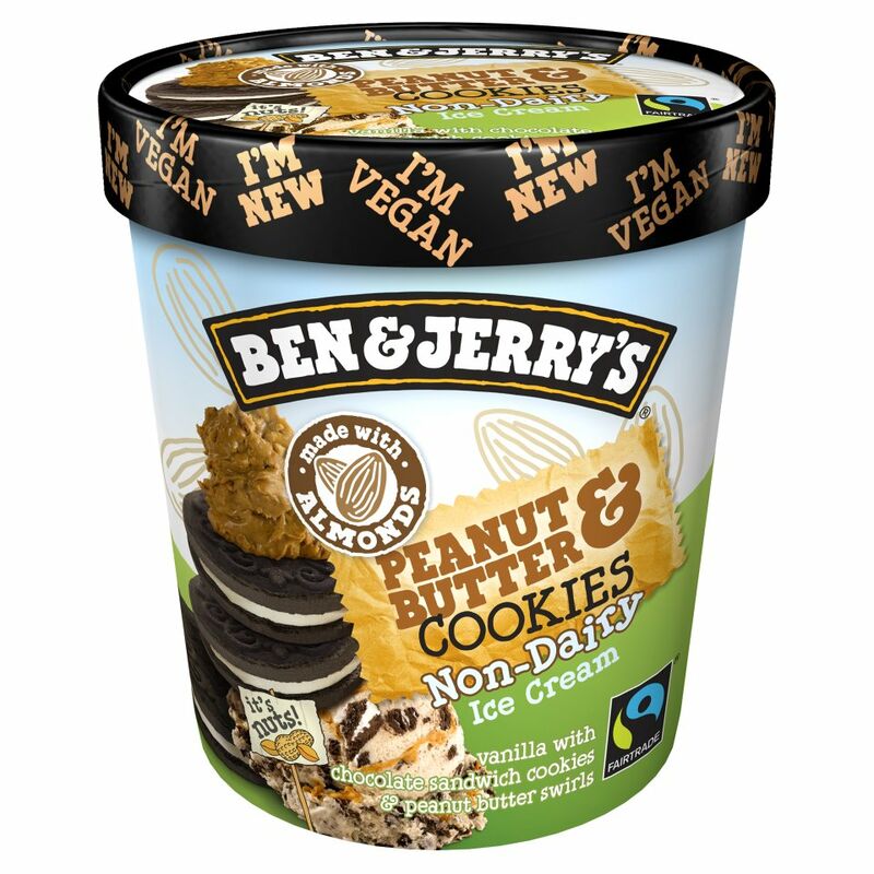 Ben & Jerrys Dairy Free Peanut Butter 500ml - Centra