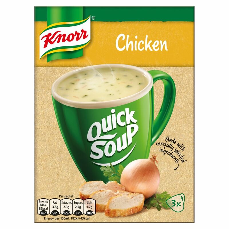 Knorr Quick Soup Chicken 3's 51g
