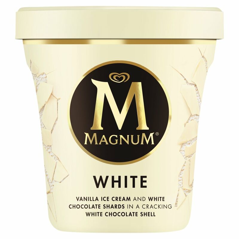 Magnum Tub White Ice Cream 440ml