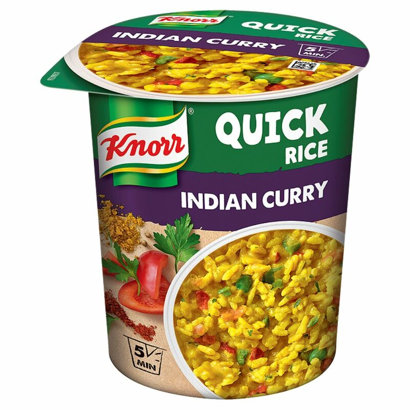 Knorr Quick Lunch Curry Rice 87g Centra