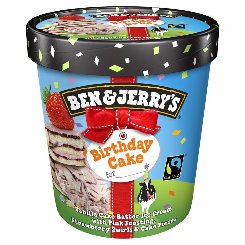 Ben & Jerry's Birthday Cake 500ml Centra