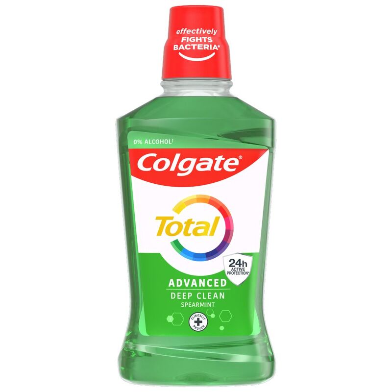 Colgate Total Advanced Deep Clean Mouthwash Alcohol Free 500ml