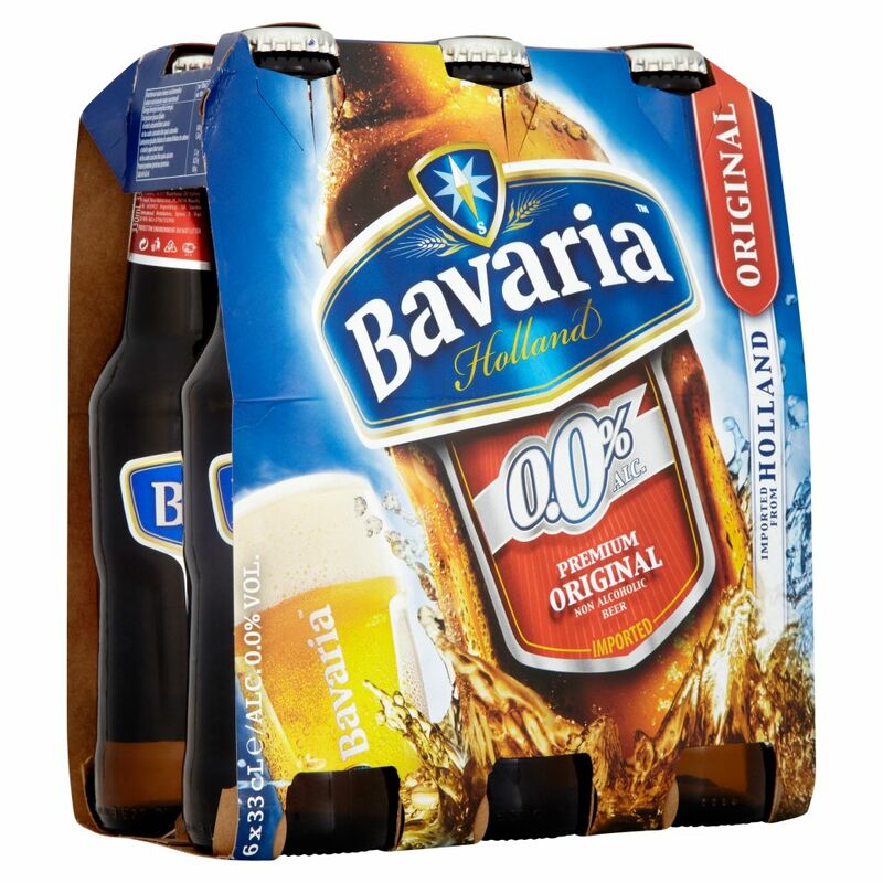 Bavaria 0.0% Premium Original Non Alcoholic Beer 6 x 33cl