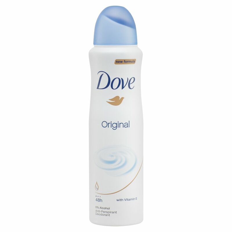 Dove Original Deodorant Aerosol 150ml - Centra