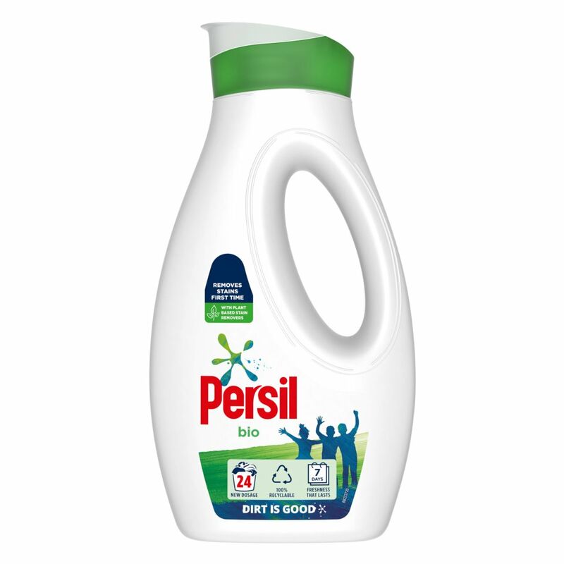 Persil Bio Laundry Washing Liquid Detergent 24 Wash 648 ml