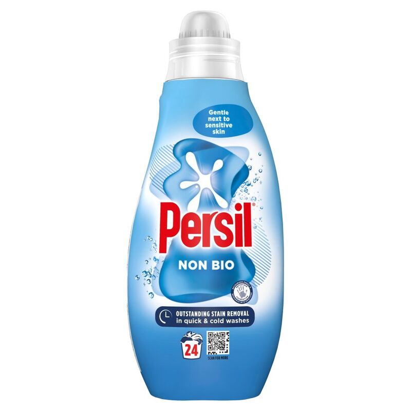 Persil  Laundry Washing Liquid Detergent Non Bio 648 ml (24 washes) 