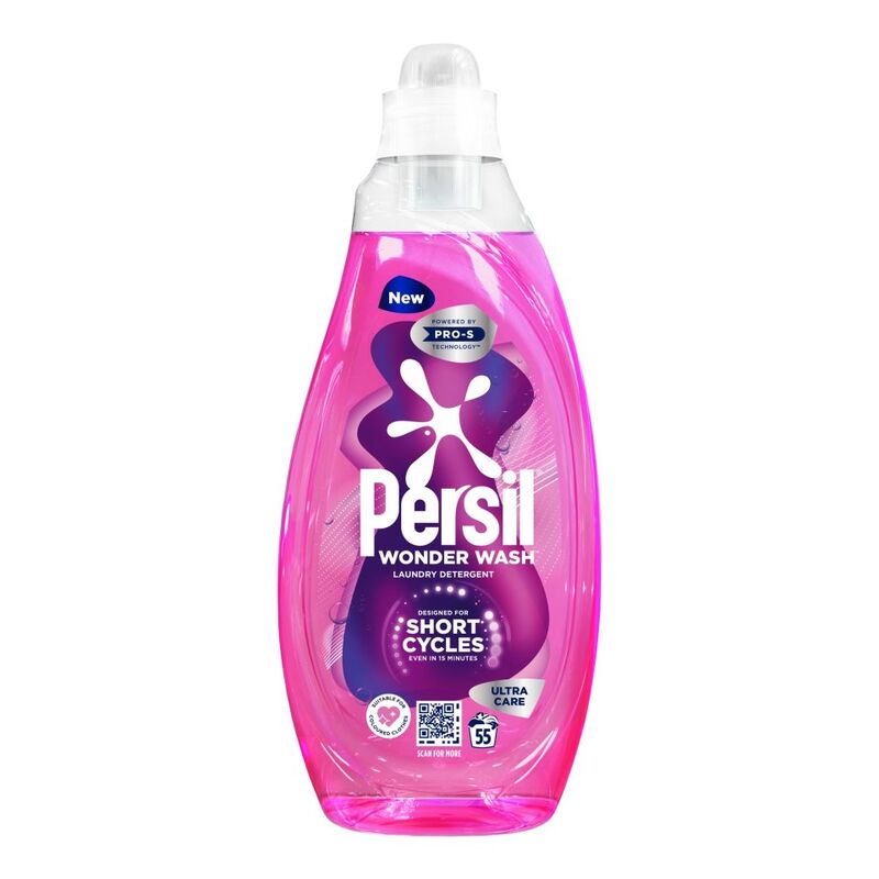 Persil Wonder Wash Bio Liquid Detergent Ultra Care 1.485 L (55 washes) 