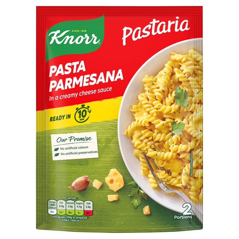 Knorr Pastaria Pasta Parmesana 163g