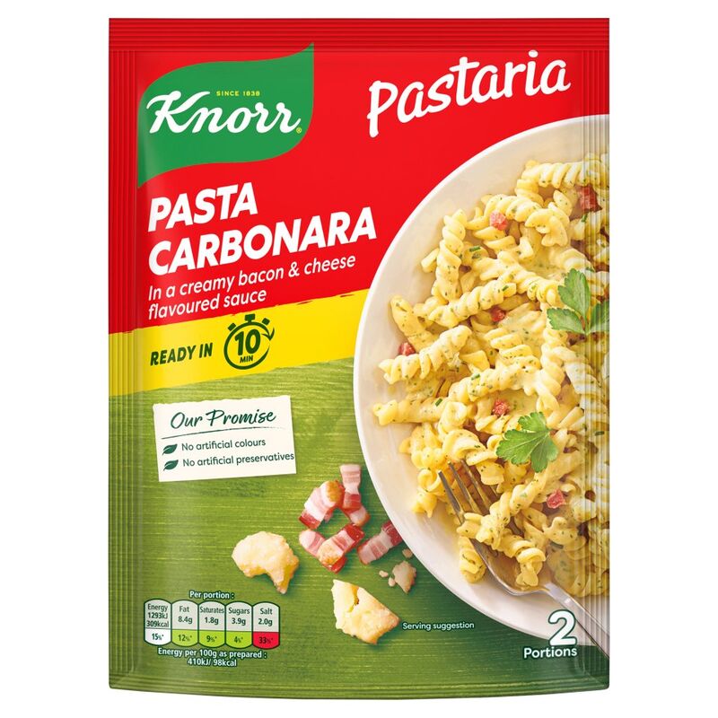 Knorr Pastaria Pasta Carbonara 155g