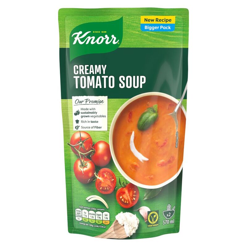 Knorr Creamy Tomato Soup 579g