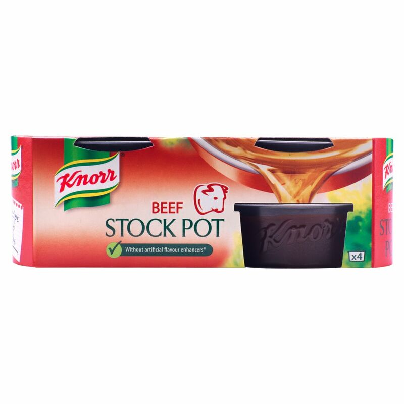Knorr Beef Stock Pot 4 x 28g (112g) Knorr Beef Stock Pot 4 x 28g (112g)