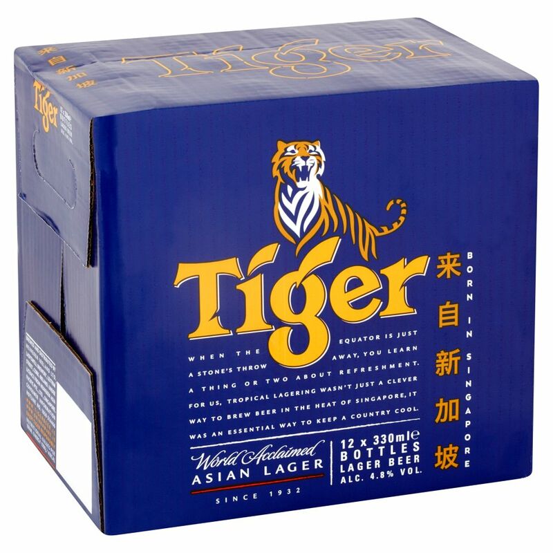 Tiger Asian Lager 12 x 330ml
