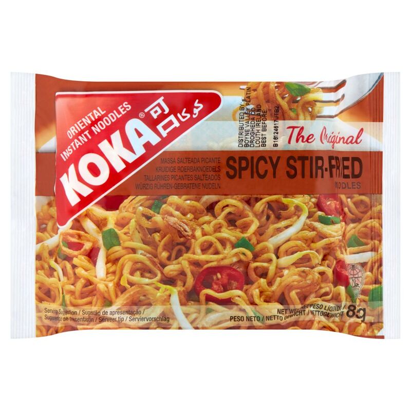 Koka The Original Spicy Stir-Fried Oriental Instant Noodles 85g