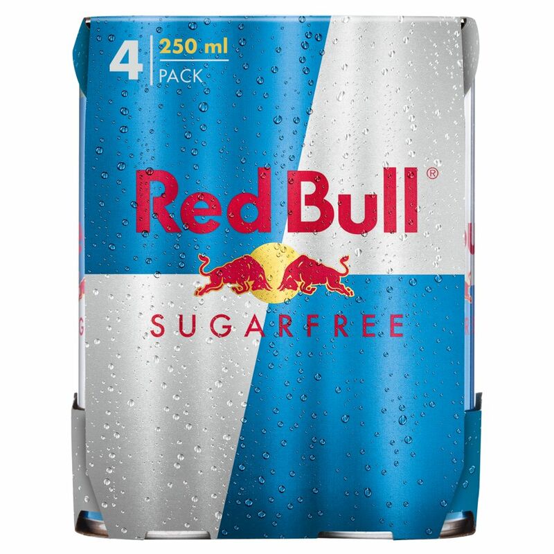 Red Bull Sugarfree 4 x 250ml