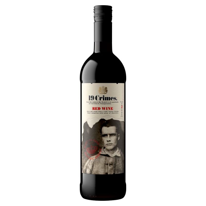 19 Crimes Red Wine 750ml