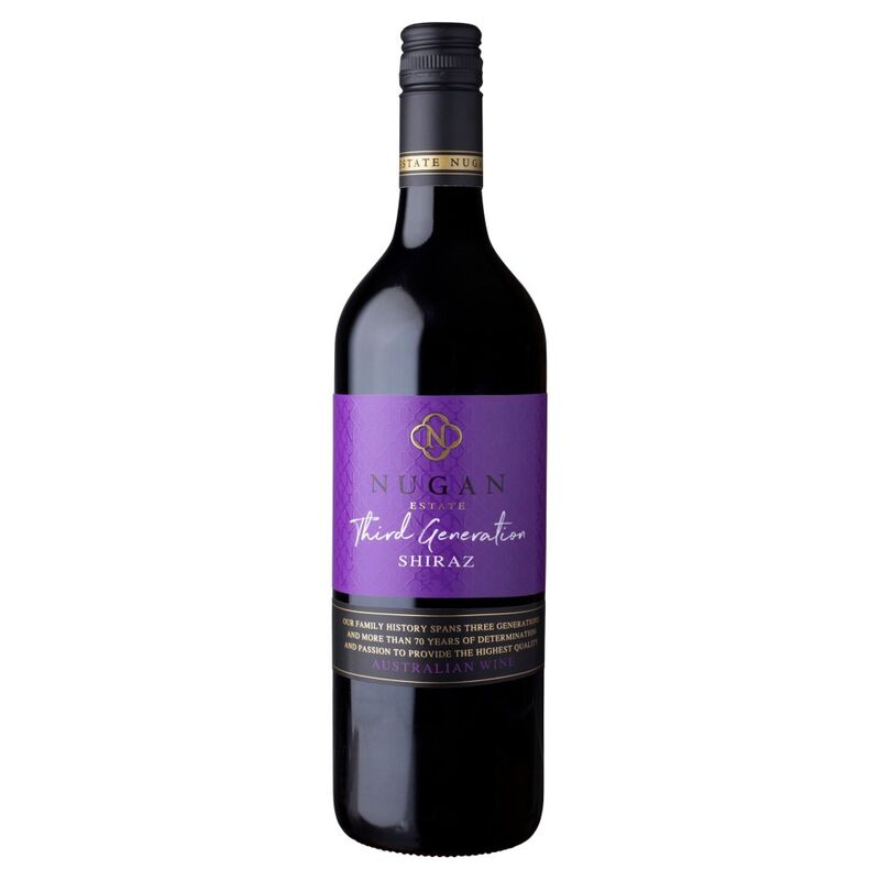 NUGAN ESTATE Third Generation Shiraz 750ml