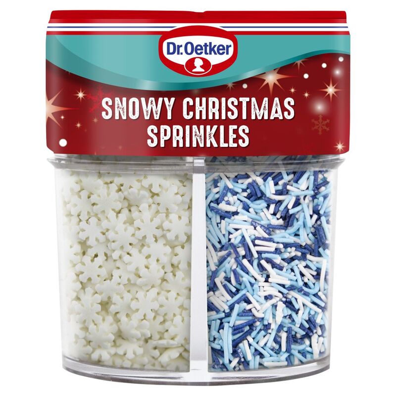 Dr. Oetker Snowy Christmas Sprinkles 87g