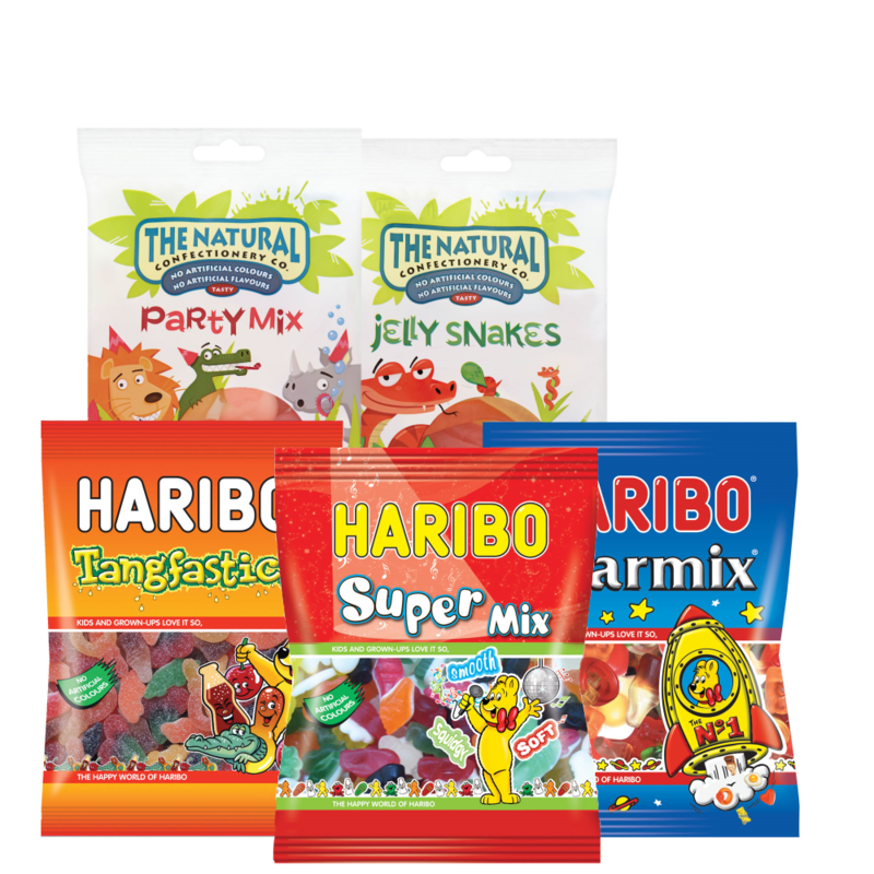 Haribo/The Natural Confectionery Co. Bag Selected Range 130g - 160g ...