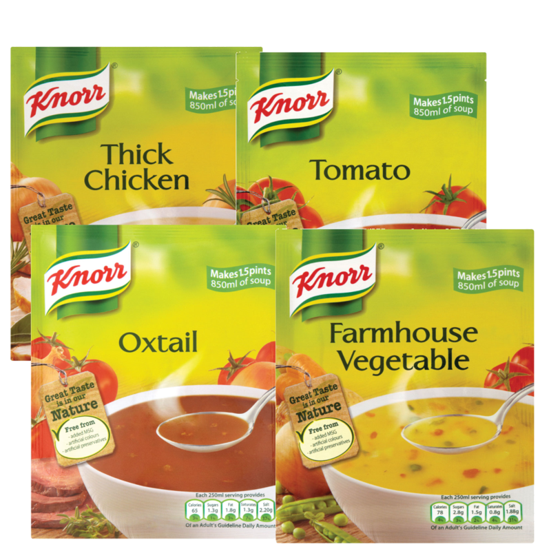 Knorr selected range Knorr selected range