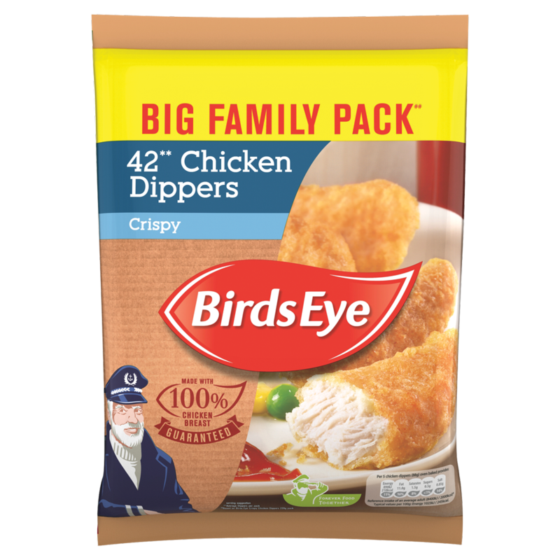 Birds Eye 42 Crispy Chicken Dippers 770g