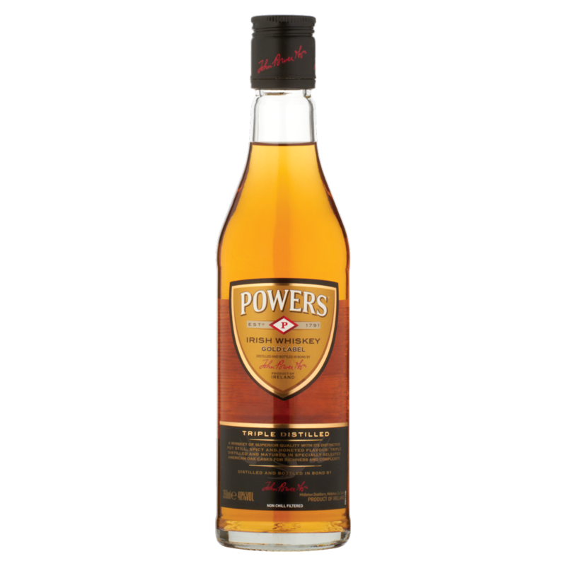 Powers Irish Whiskey Gold Label 350ml