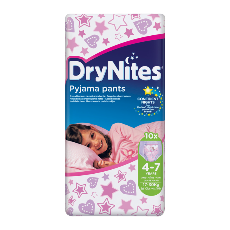 Huggies Dry Nites Girl