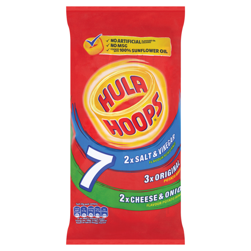 Hula Hoops Family 7 x 24g