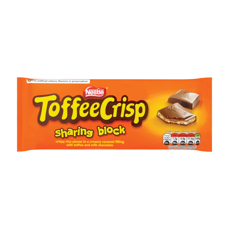 Toffee Crisp Block 115g