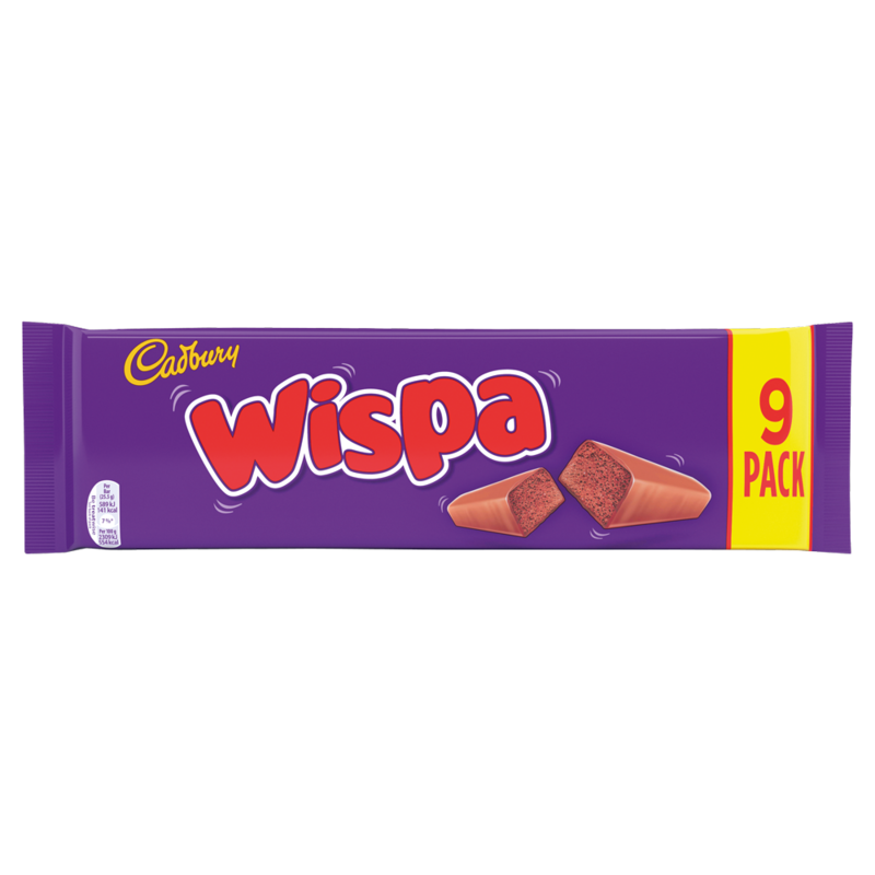 Cadbury Wispa 9 Pack 229.5g