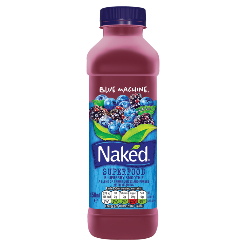 Naked Blue Machine Juice Smoothie 450ml