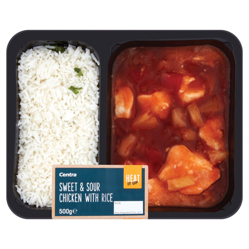 Centra Heat It Up Sweet Sour Chicken with Rice 500g