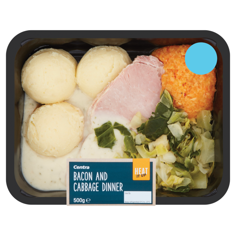 Centra Heat it Up Bacon and Cabbage Dinner 500g