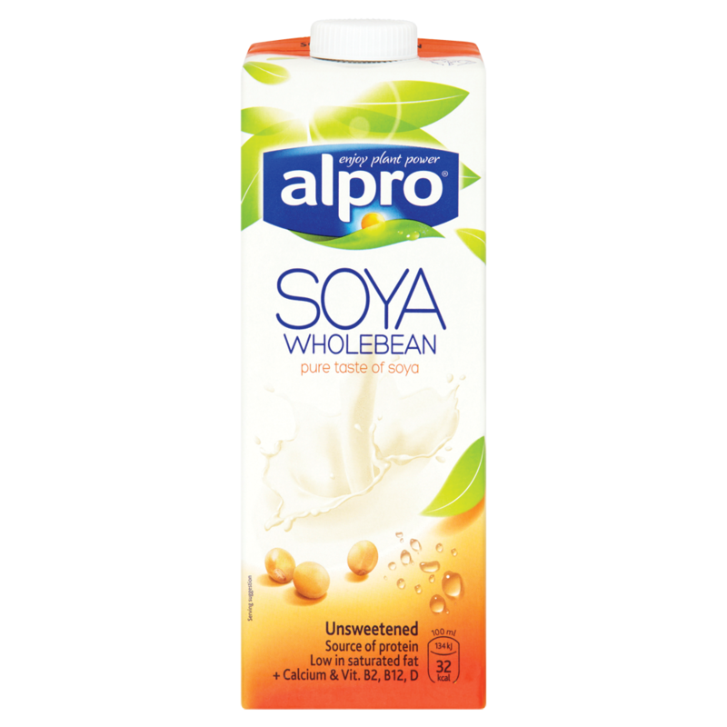 Alpro soya milk