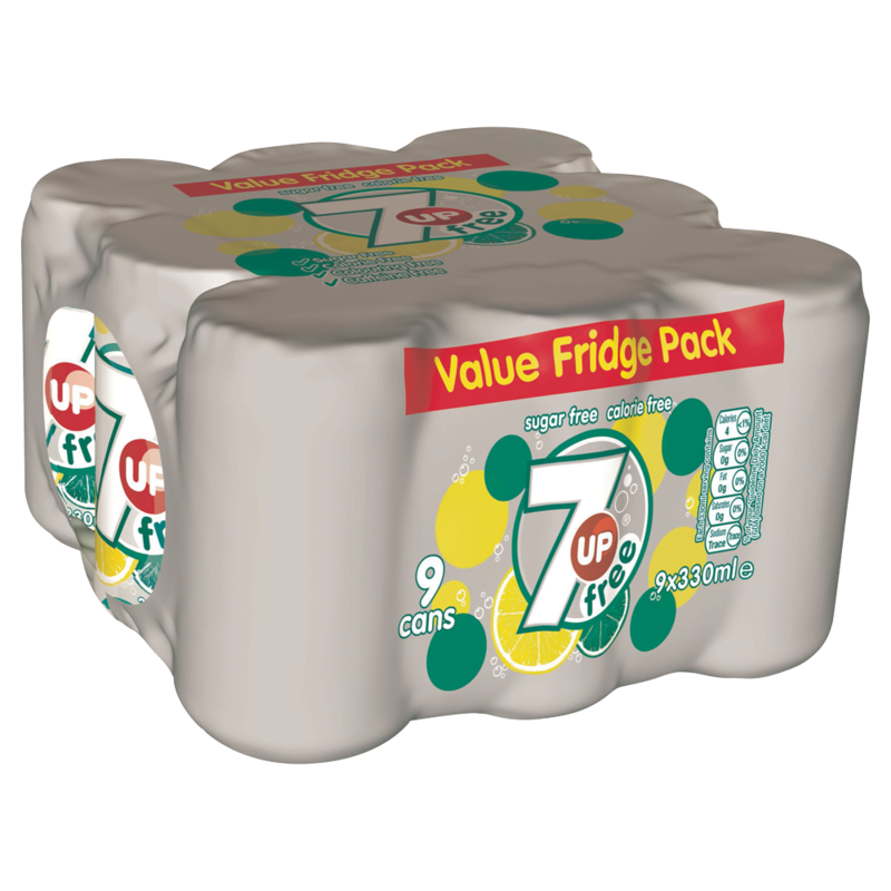 7UP Free 9 x 330ml